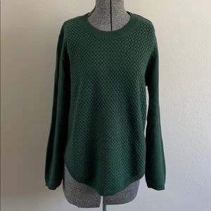 August Mist Green Knit Sweater